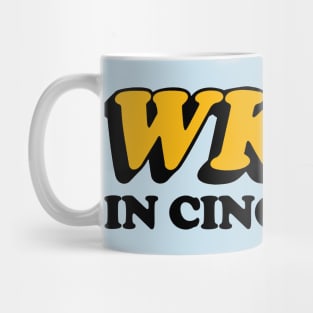 WKRP In Cincinnati Vintage Tribute Logo Design Mug